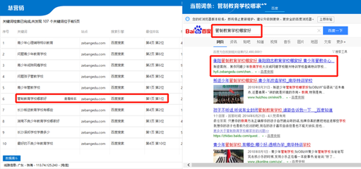 慧營銷客戶端查詢效果測評 網站關鍵詞排名靠譜多了！